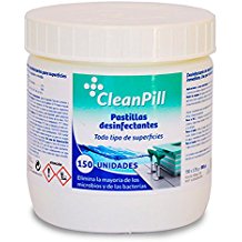 Desinfectante superficies Cleanpill 500 gr / 150 pastillas